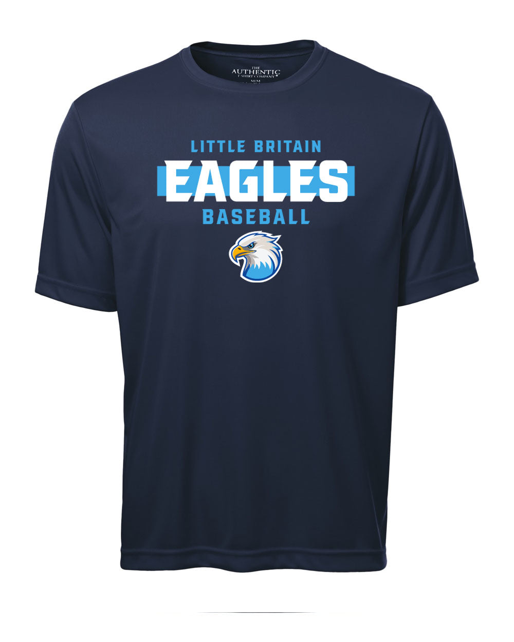 Little Britain Eagles Baseball DriFit Tee