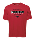 Fenelon Falls Runnin' Rebels Baseball DriFit Tee