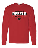 Fenelon Falls Runnin' Rebels Baseball Long Sleeve Tee