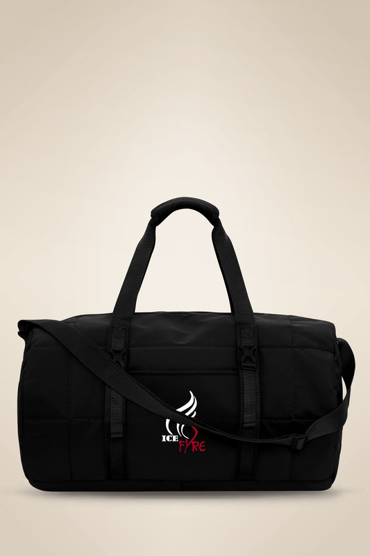 Ice Fyre Matte Quilted Duffle Bag - Printed Logo
