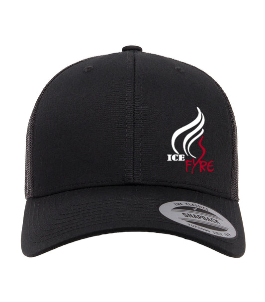 Ice Fyre Retro Trucker Hat - Embroidered Logo