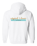 Inspired 2 Dance Zip Up Fleece Hoodie