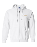Inspired 2 Dance Zip Up Fleece Hoodie