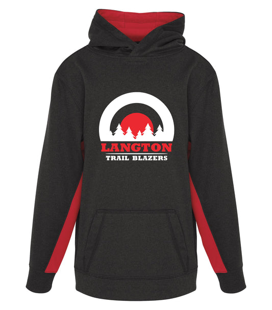 Langton Trail Blazers Colour Block Fleece Hoodie - 2 Tone