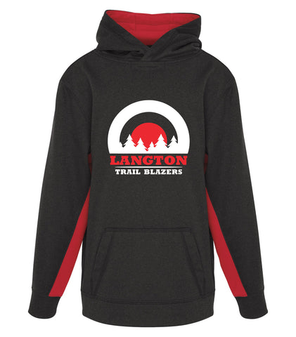 Langton Trail Blazers Colour Block Fleece Hoodie - 2 Tone