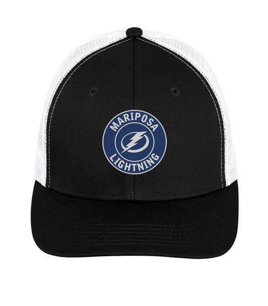 Mariposa Lightning Mesh Back Hat - Patch (Round)