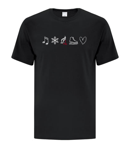 Ice Fyre Little Icons Cotton Tee - Adult