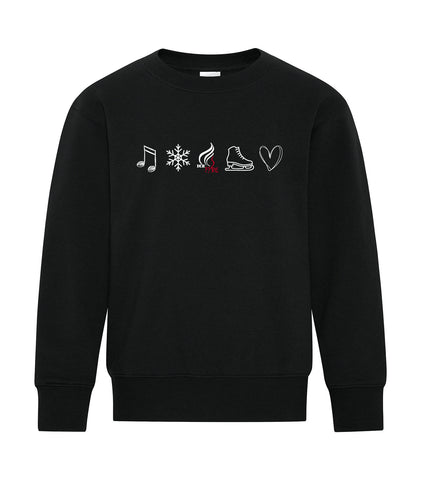 Ice Fyre Little Icons Crewneck Sweatshirt - Youth