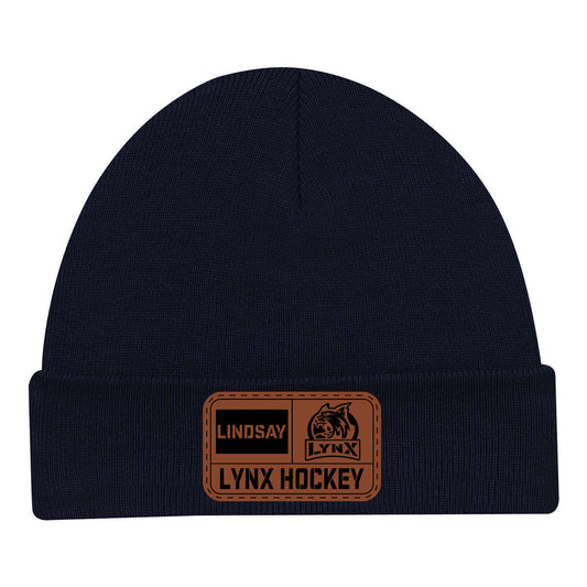 Lindsay Lynx Toque - Patch (Rectangle)
