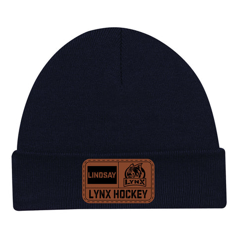 Lindsay Lynx Toque - Patch (Rectangle)