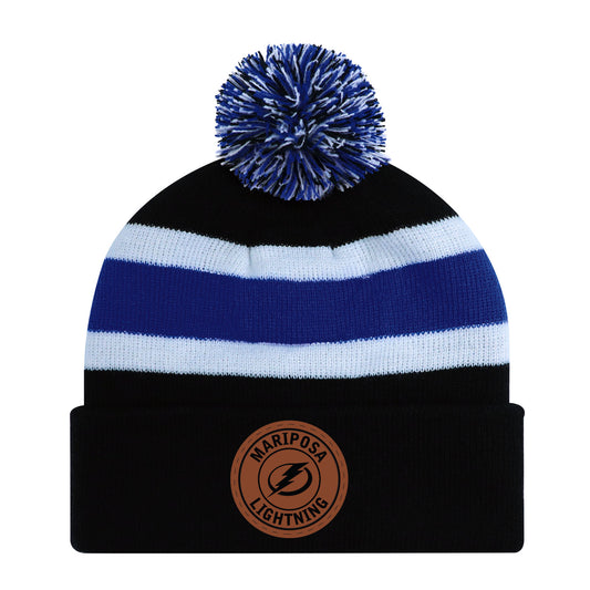 Lightning Pom Pom Toque - Patch (Round)