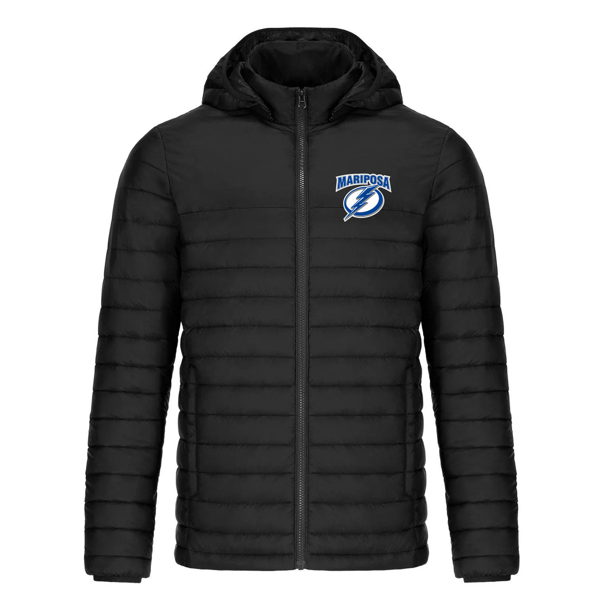 Lightweight Puffy Team Jacket Lightning Lindsay Sportsline Custom Wear