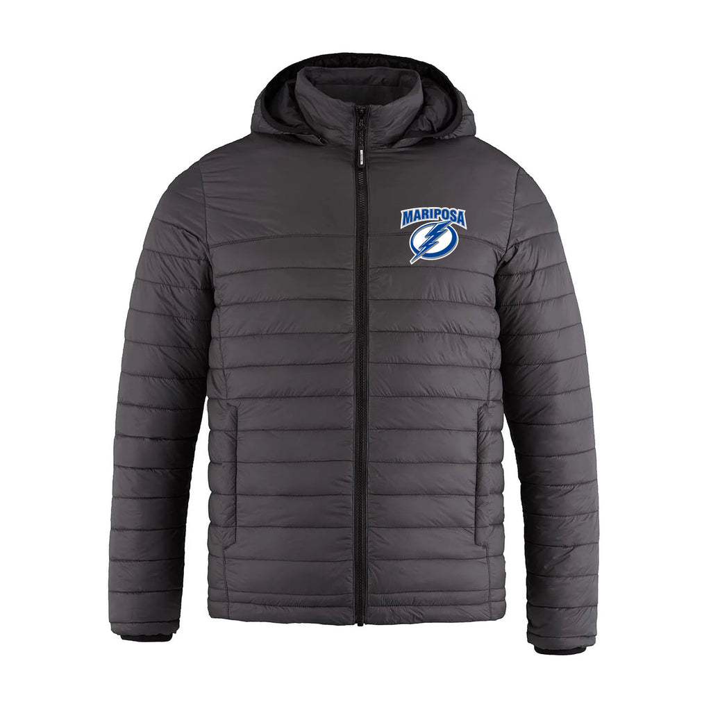 Lightweight Puffy Team Jacket Lightning Lindsay Sportsline Custom Wear