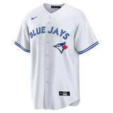 Men's Toronto Blue Jays Nike White Replica Custom Jersey - (CUSTOMIZED)