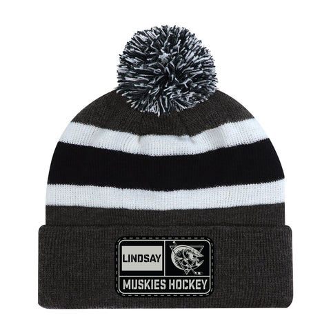 Muskies Pom Pom Toque - Patch (Rectangle)