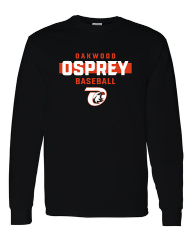 Oakwood Osprey Baseball Long Sleeve Tee