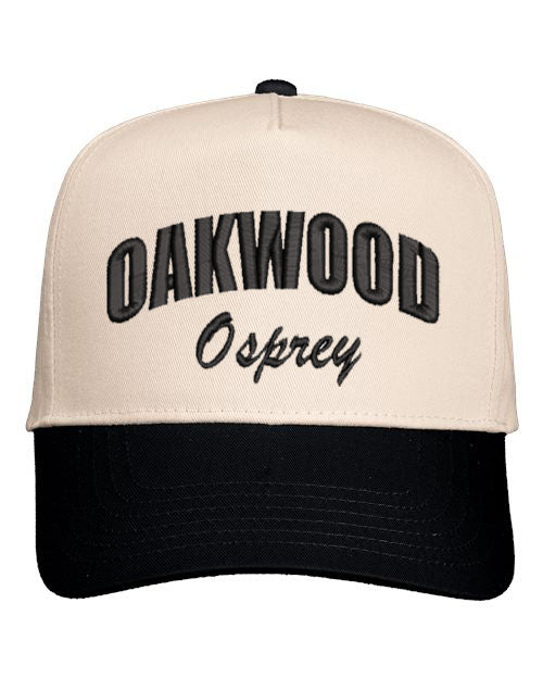 Oakwood Osprey Five-Panel Twill Hat - Embroidered