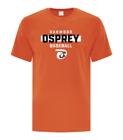 Oakwood Osprey Baseball T-Shirt