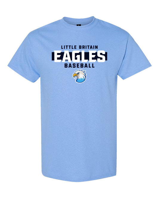 Little Britain Eagles Baseball T-Shirt