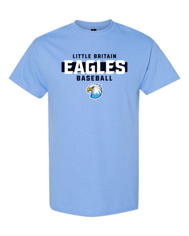 Little Britain Eagles Baseball T-Shirt