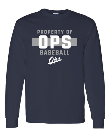 Ops Baseball Long Sleeve Tee