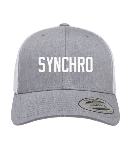 Ice Fyre Synchro Retro Trucker Hat - Embroidered Logo
