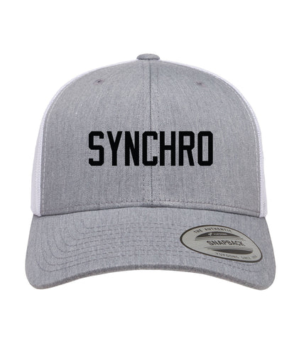 Ice Fyre Synchro Retro Trucker Hat - Embroidered Logo