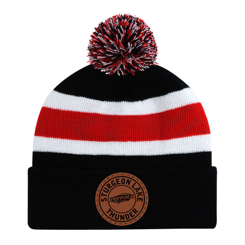 Sturgeon Thunder Pom Pom Toque - Patch (Round)