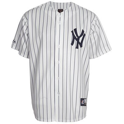 New York Yankees Replica Adult Jersey by Majestic (BLANK)