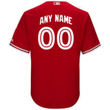 Blue Jays Replica Adult Alternate Red Jersey by Majestic (CUSTOMIZED)