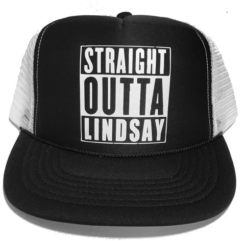 Straight Outta Lindsay Trucker Mesh Back