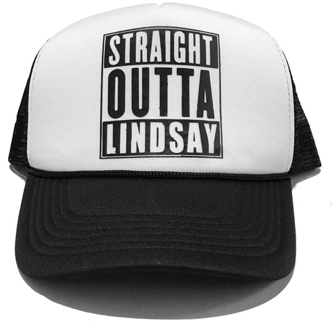 Straight Outta Lindsay Trucker Mesh Back