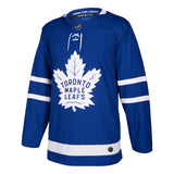 Toronto Maple Leafs adidas Adult Blue Home Authentic Blank Jersey