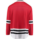 Chicago Blackhawks Fanatics Branded Red Breakaway - Blank Jersey