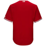Blue Jays Replica Adult Alternate Red Jersey by Majestic (BLANK)