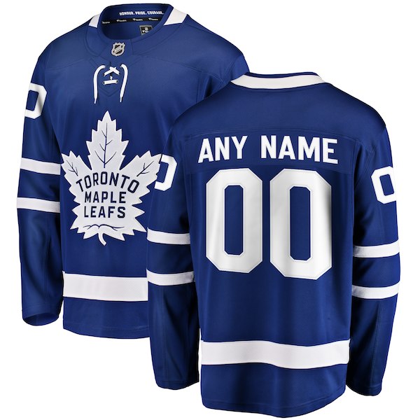 Toronto Maple Leafs Fanatics Branded Royal Breakaway CUSTOMIZED Jersey