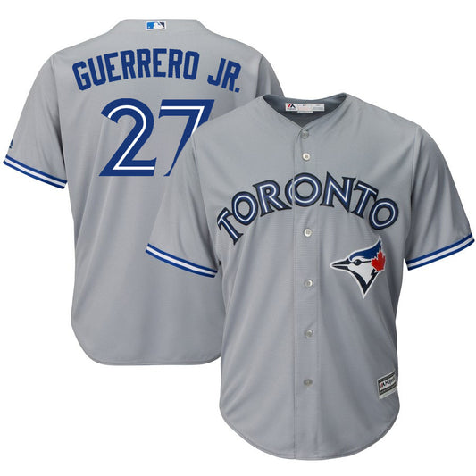 Blue Jays Replica Adult Road Jersey by Majestic (GUERRERO JR.)