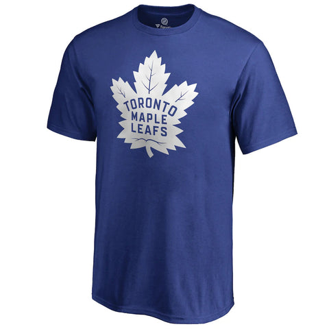 Men's Toronto Maple Leafs Fanatics Branded Royal Primary Logo - T-Shirt
