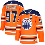 Edmonton Oilers Connor McDavid adidas Orange Authentic Player Jersey