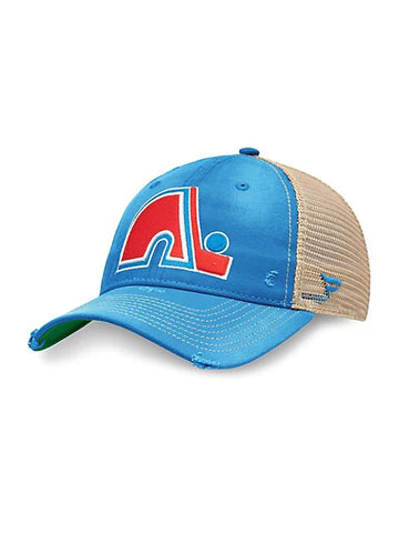 Quebec Nordiques NHL True Classic Adjustable Trucker Cap