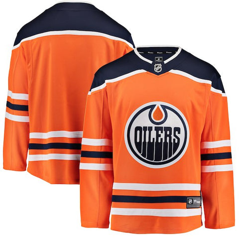 Edmonton Oilers Fanatics Branded Royal Breakaway - Blank Jersey