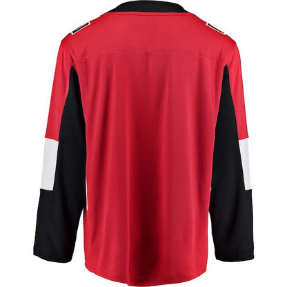 Ottawa Senators Fanatics Branded Red Breakaway - Blank Jersey