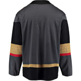 Vegas Golden Knights Fanatics Branded Charcoal Breakaway - Blank Jersey